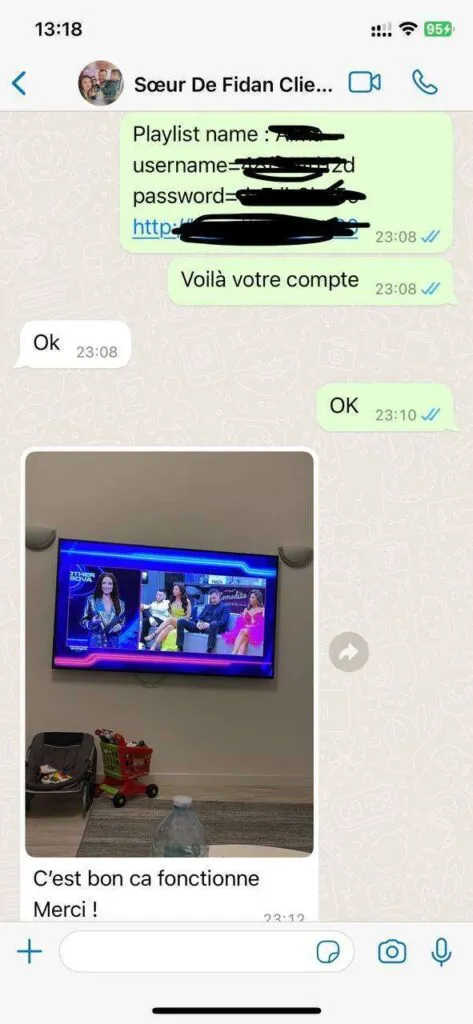 Anonymised WhatsApp support conversation 6